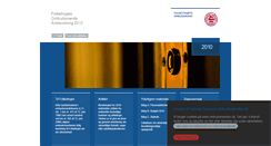 Desktop Screenshot of beretning2010.ombudsmanden.dk